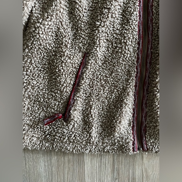 Orvis Women’s Sherpa Fleece Lined Jacket Light Beige - Size XL - Picture 2 of 8